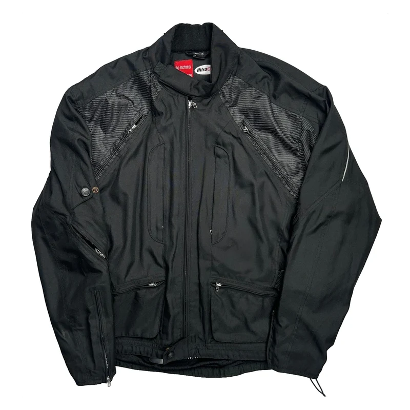Nitro Racing Motorcycle Jacket - Small Black Polyester