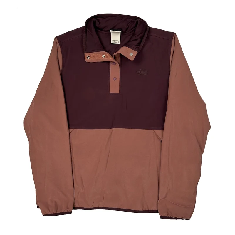 The North Face Fleece - XL Burgundy Polyester
