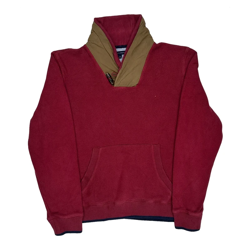 Tommy Hilfiger Jumper - Large Red Cotton