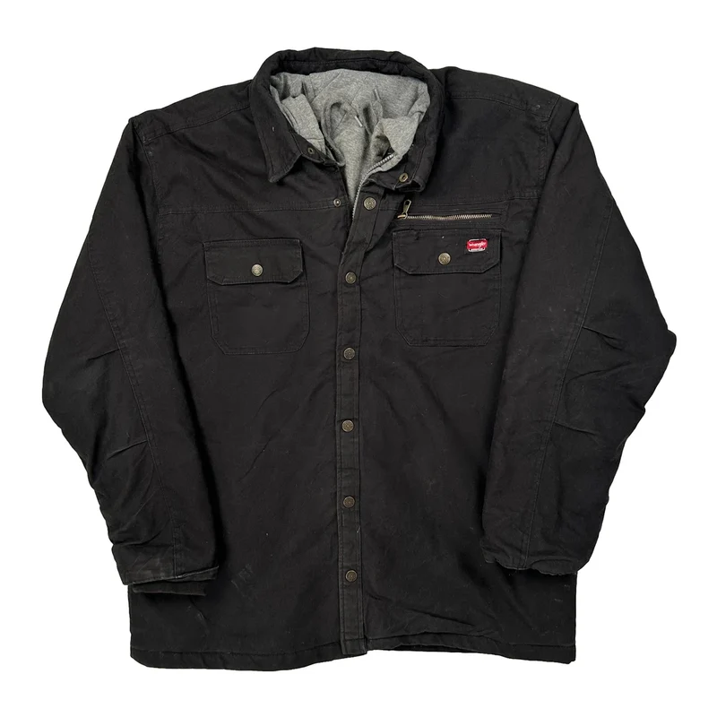 Wrangler Jacket - XL Black Cotton