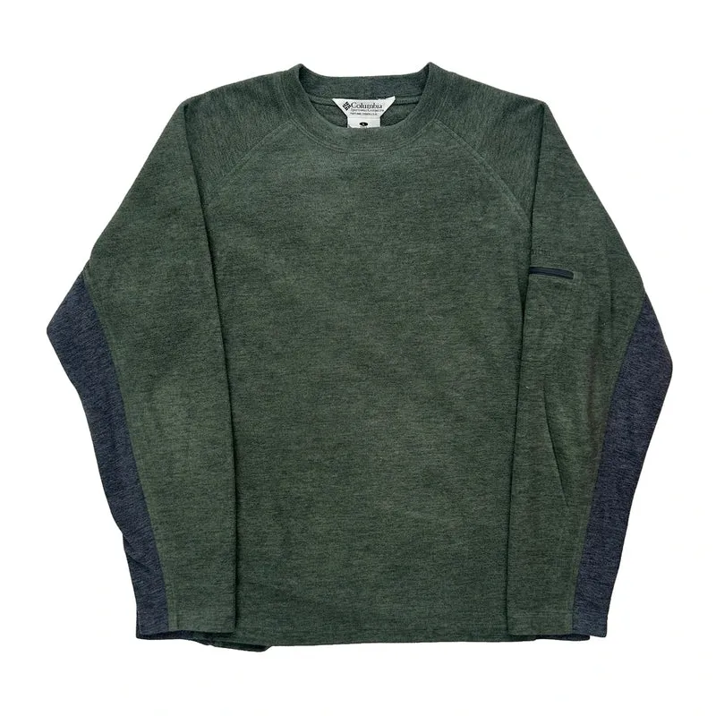 Columbia Fleece - Large Green Polyester