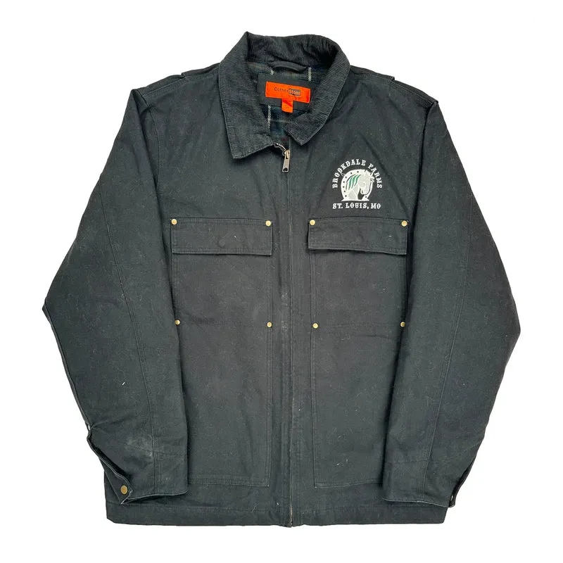 Brookdale Farms St. Louis, Mo Port Authority Workwear Jacket - XL Black Cotton