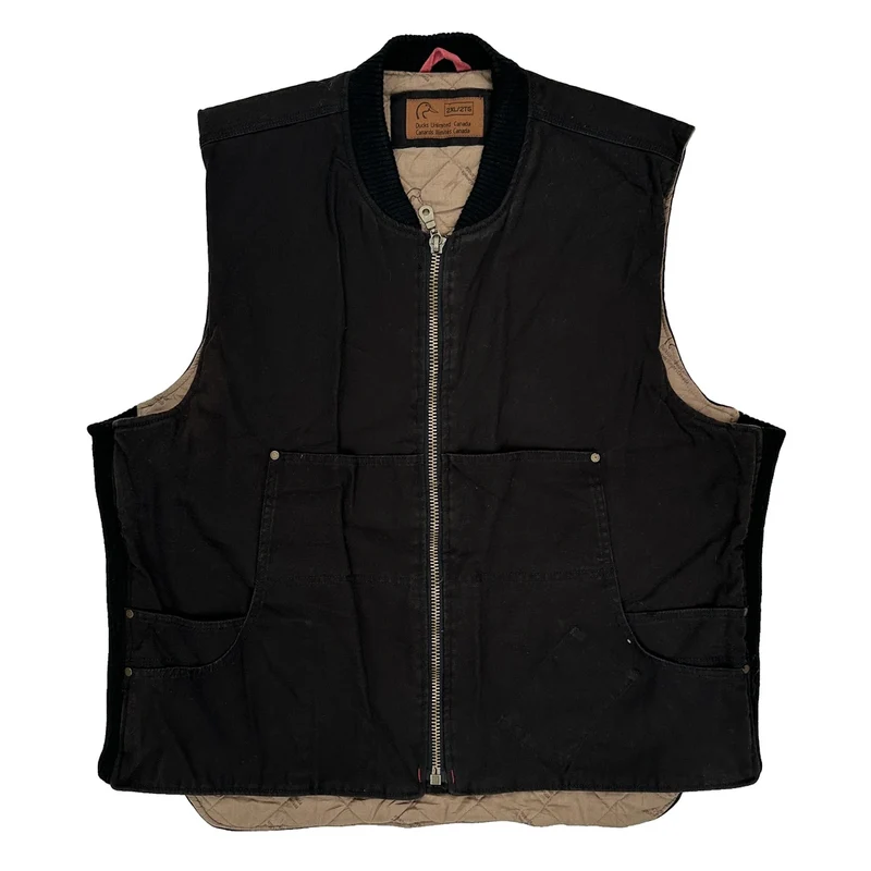 Ducks Unlimited Workwear Gilet - 2XL Black Cotton