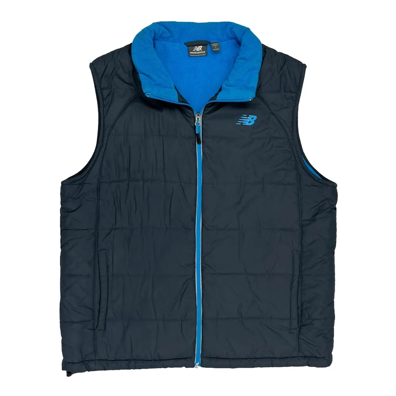 New Balance Gilet - Large Black Polyester