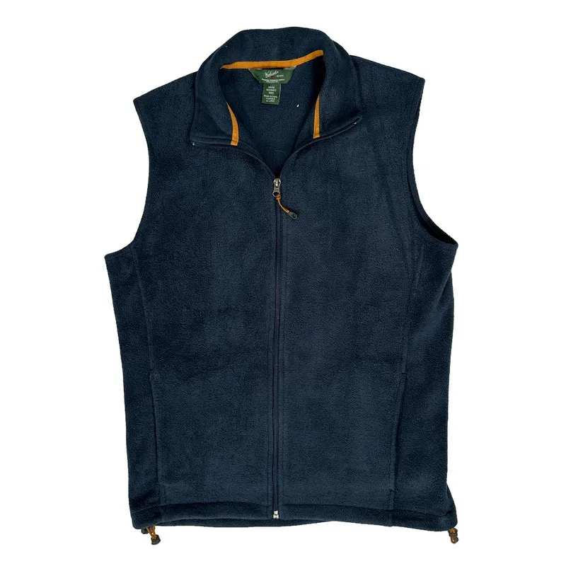 Woolrich Gilet - Medium Blue Polyester