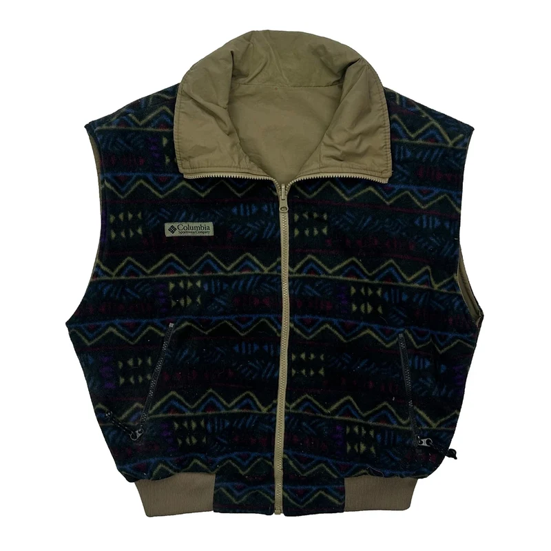 Columbia Gilet - Medium Multicoloured Nylon