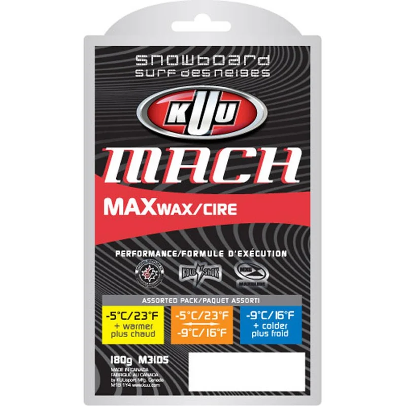 KUU Mach 3 Temp Assorted Wax