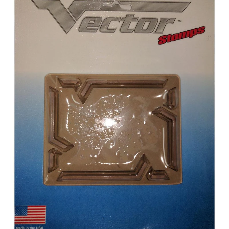 Vector Square Edges Stomp Pad