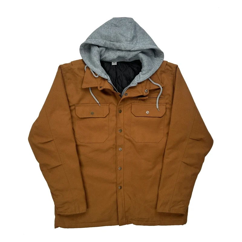 Trophy Jackets Work Jacket - Large Brown Cotton