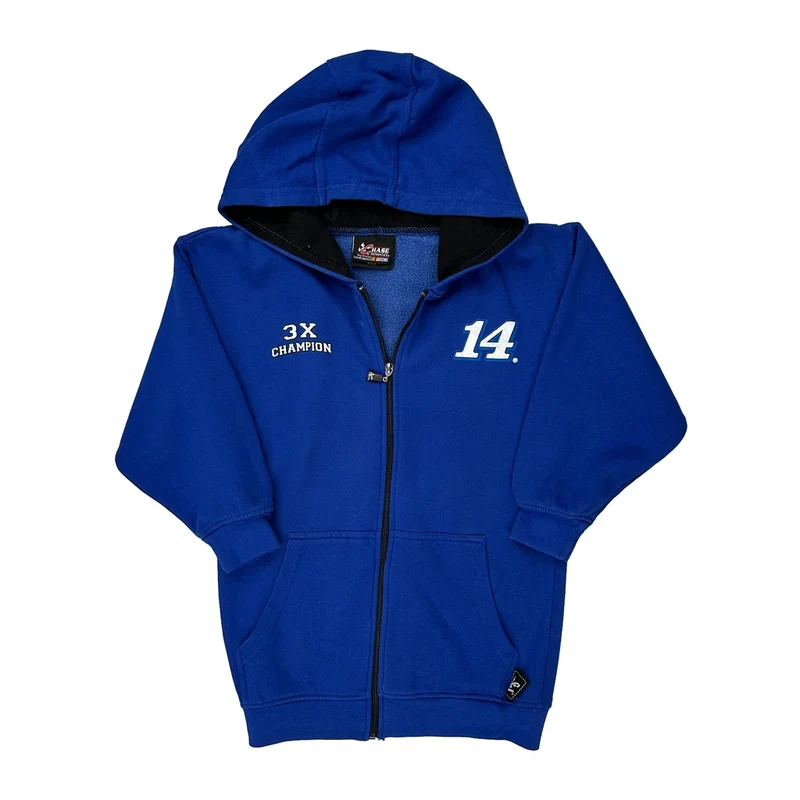 Stewart Chase Authentics Nascar Hoodie - Small Blue Cotton