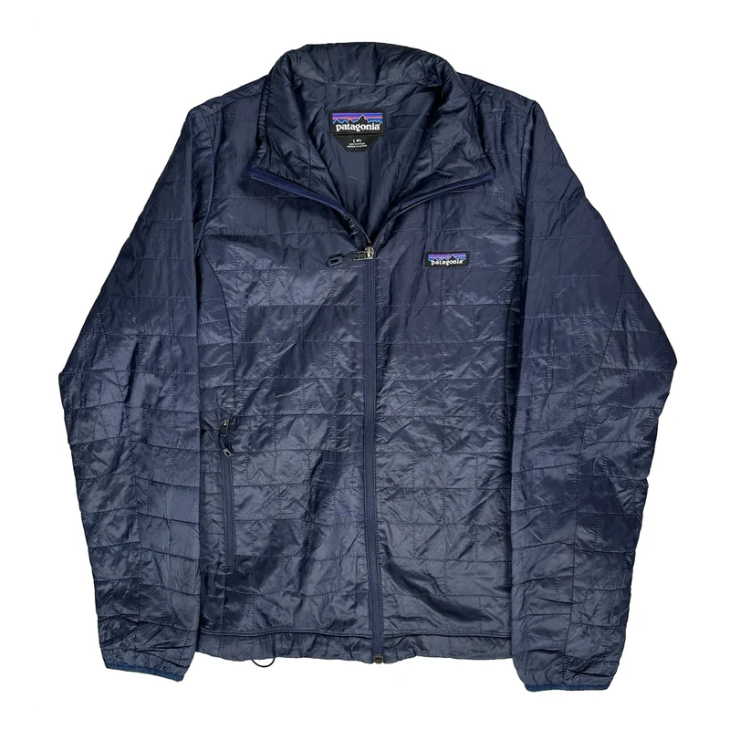 Patagonia Jacket - Large Navy Nylon