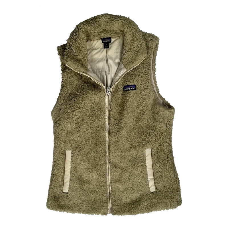 Patagonia Gilet - Small Beige Polyester