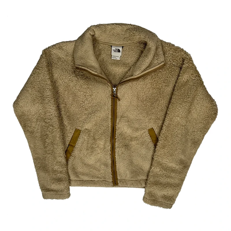 The North Face Fleece Jacket - Medium Beige Polyester