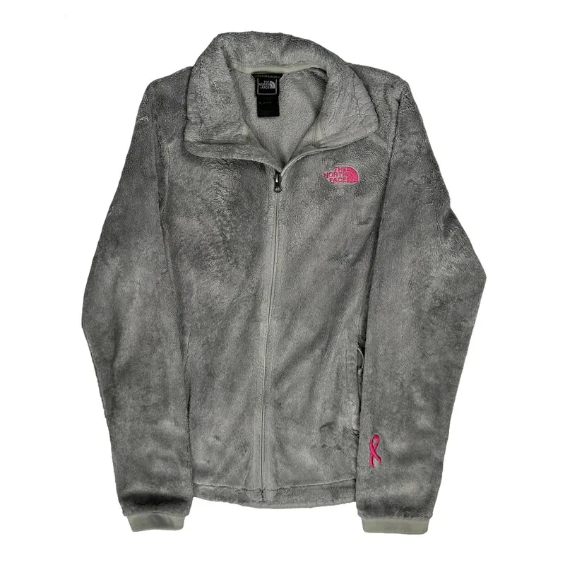 The North Face Fleece Jacket - Small Grey Polyester