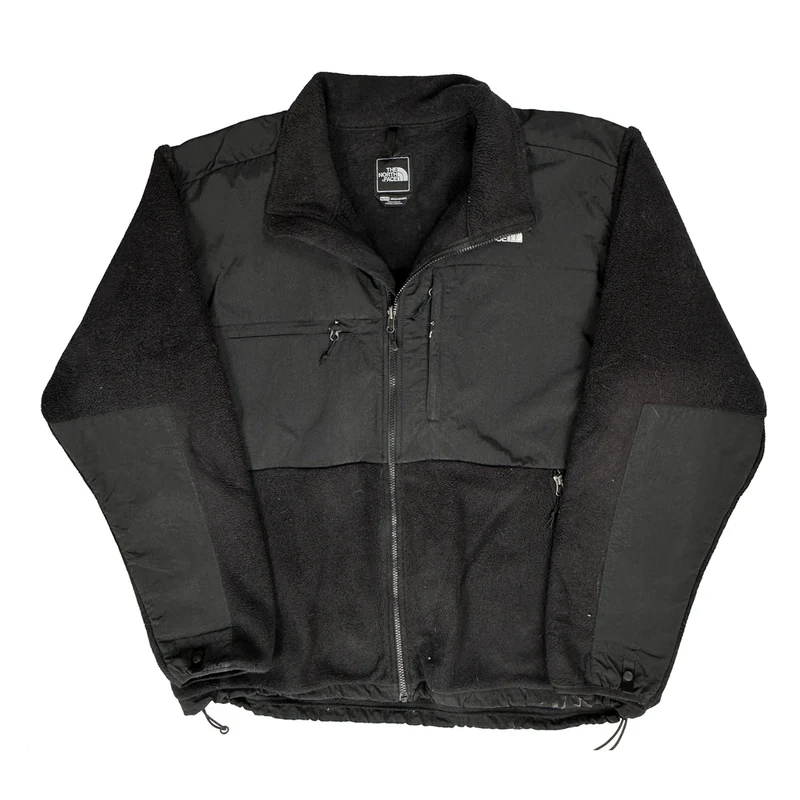 The North Face Denali Fleece Jacket - 2XL Black Polyester