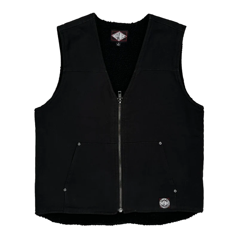 Independent Workwear Gilet - Small Black Polyester
