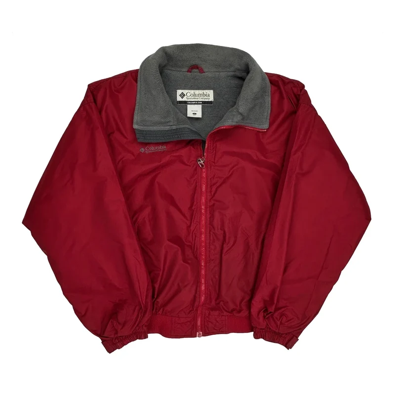Columbia Jacket - Large Red Polyester
