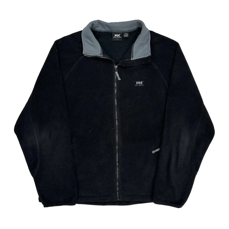 Helly Hansen Fleece Jacket - Large Black Polyester