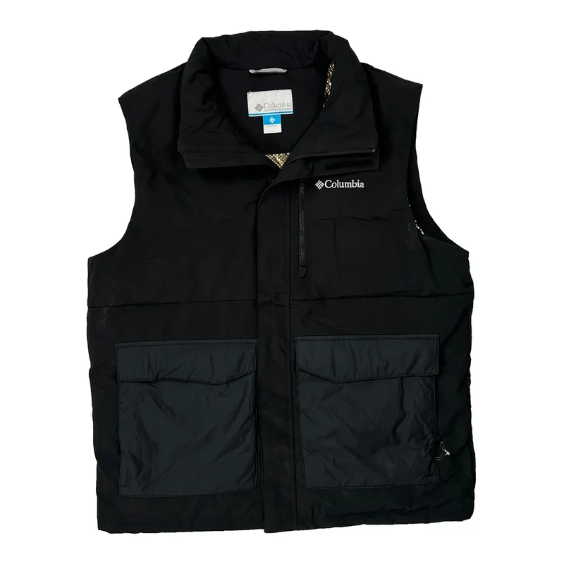 Columbia Gilet - Large Black Polyester