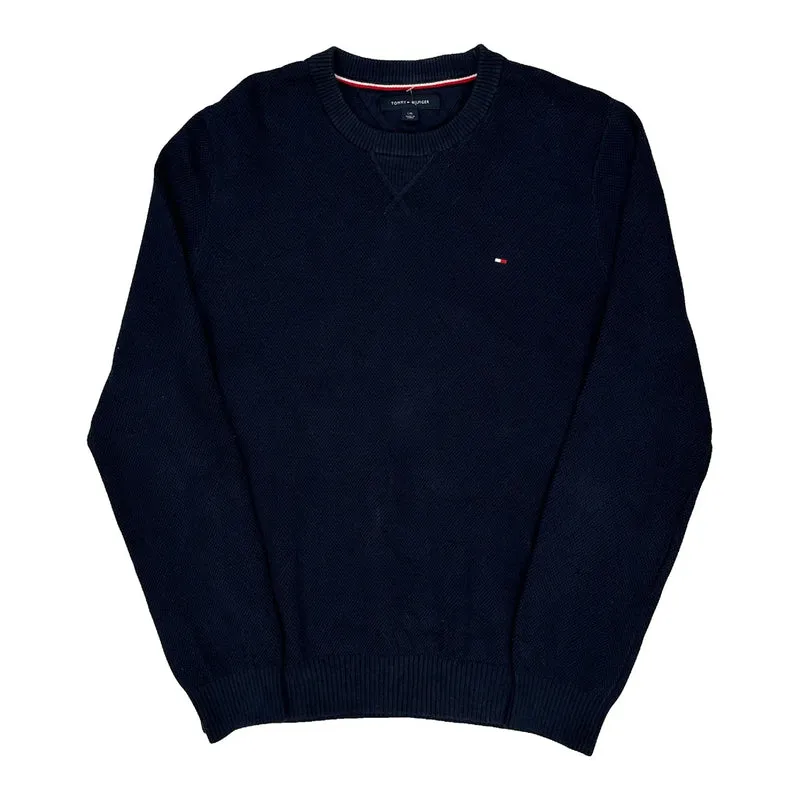 Tommy Hilfiger Jumper - Large Navy Cotton