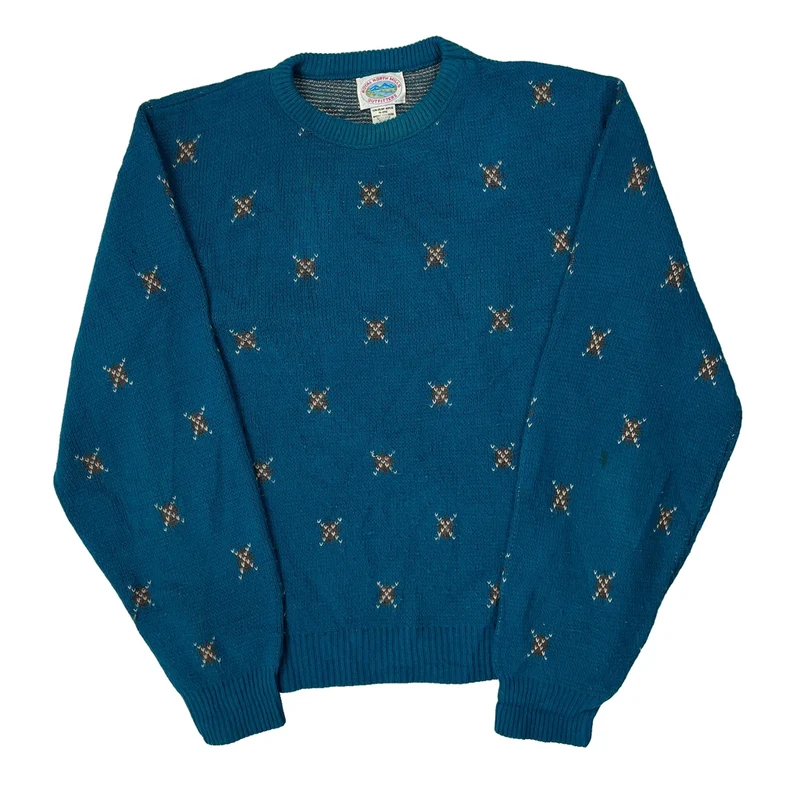 Unbranded Jumper - Medium Blue Acrylic