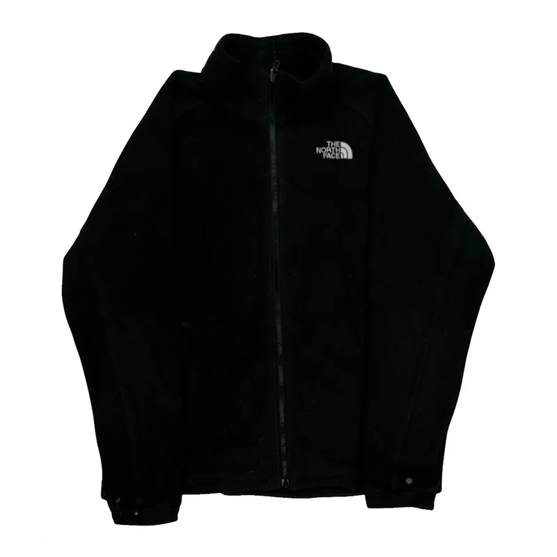The North Face Fleece Jacket - Large Black Polyester