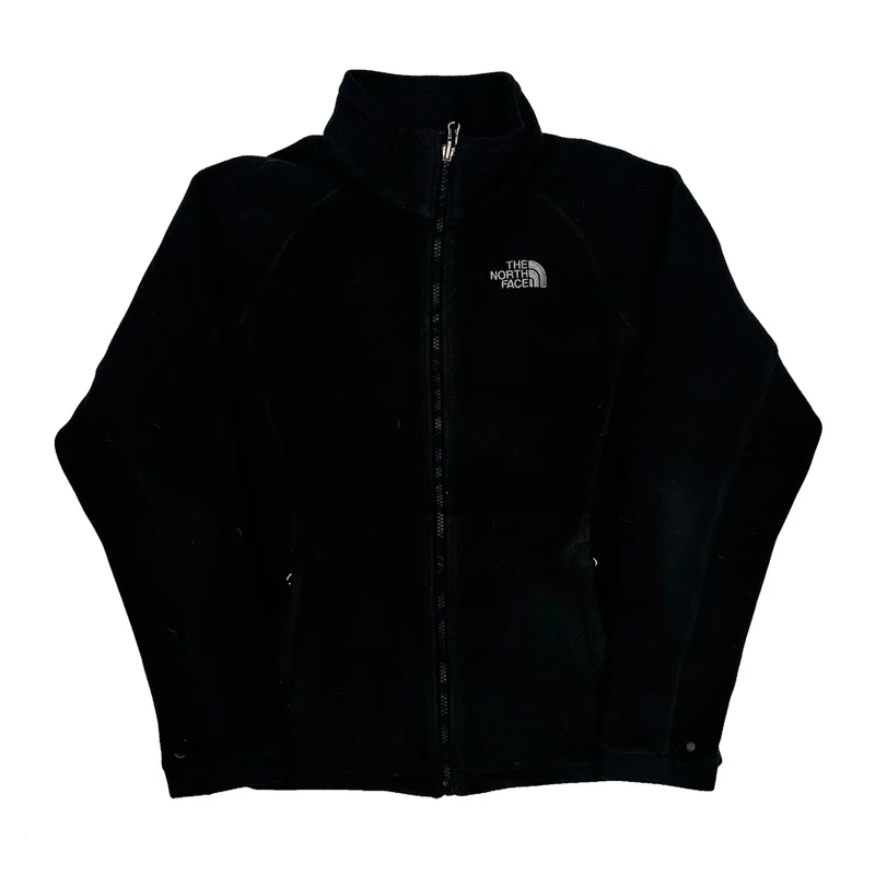 The North Face Fleece Jacket - Medium Black Polyester