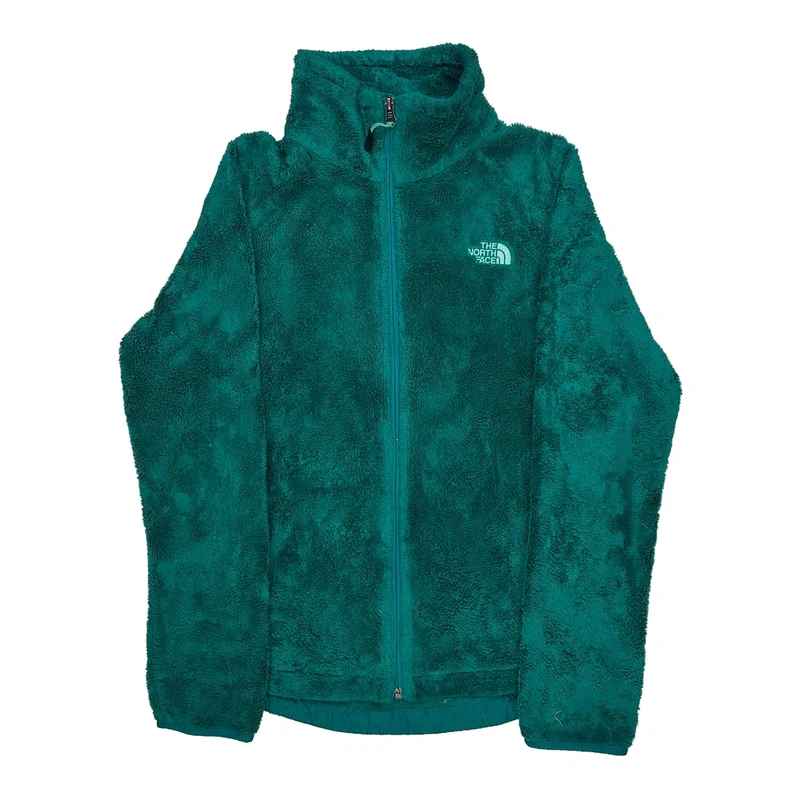 The North Face Fleece Jacket - Medium Green Polyester