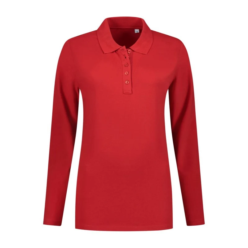 Lemon & Soda Polo Basic Stretch Lange Mouwen Dames LEM3574