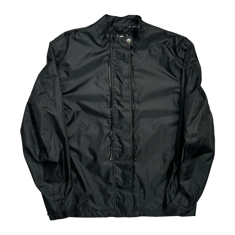 Speed & Strength Motorcycle Jacket - Medium Black Nylon