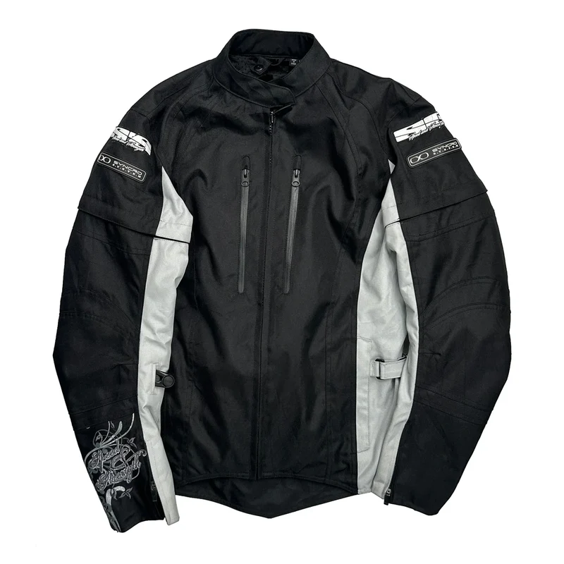 Faster Stronger Speed & Strength Motorcycle Jacket - Medium Black Polyester