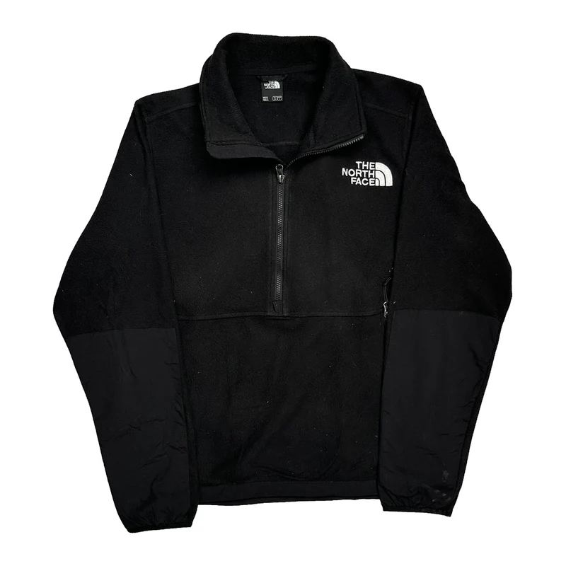 The North Face Fleece Jacket - Medium Black Polyester