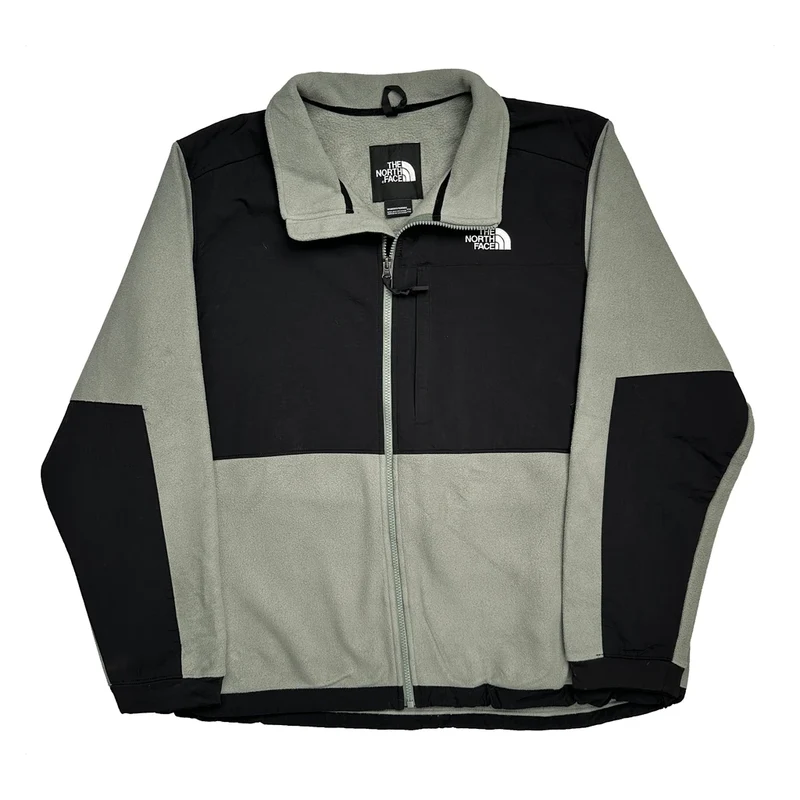 The North Face Denali Fleece Jacket - 2XL Grey Polyester