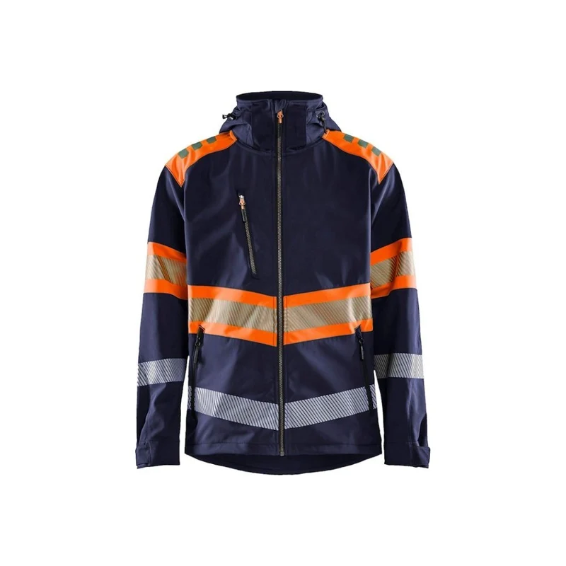 Blaklader Softshell jack High Vis 4494-2513