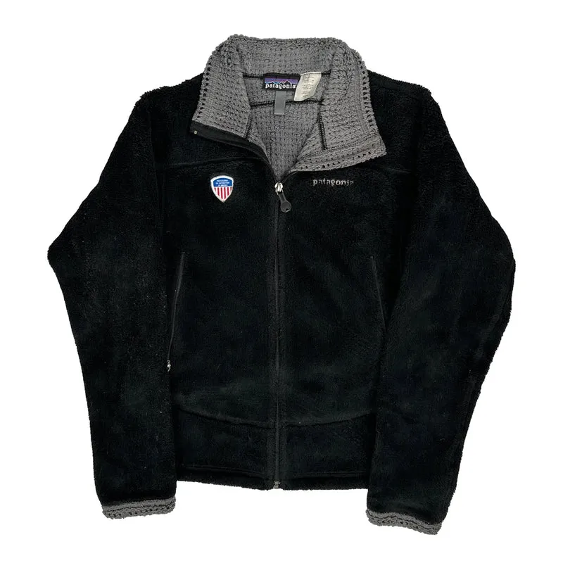 Made In USA Patagonia Fleece Jacket - Small Black Polyester