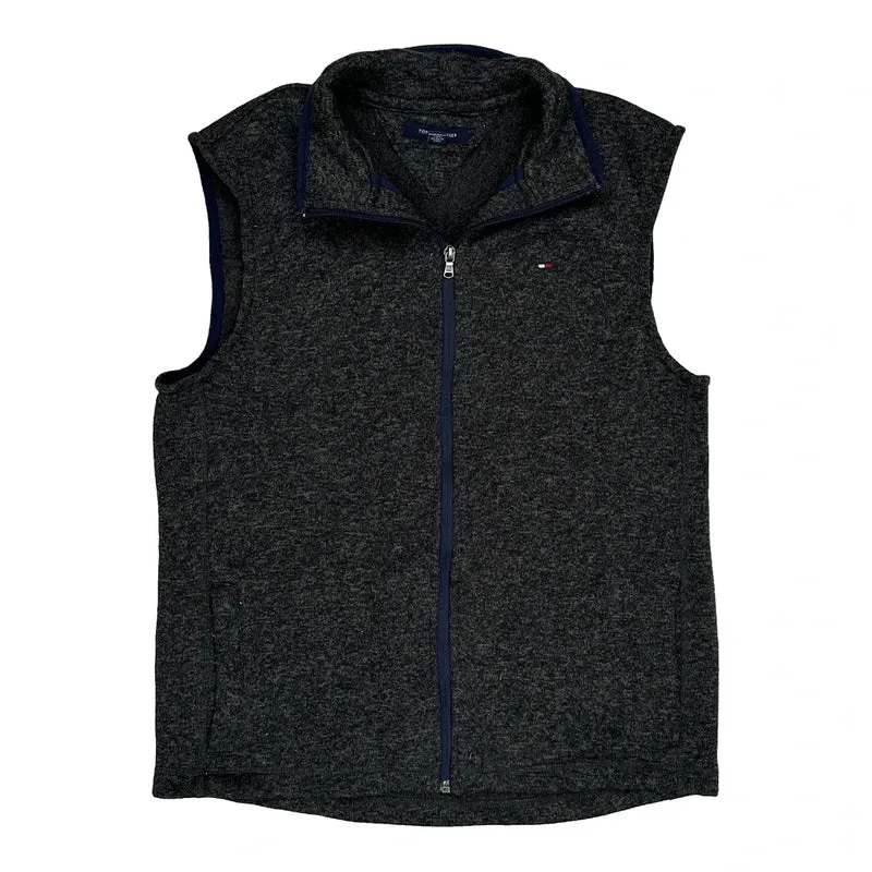 Tommy Hilfiger Gilet - Large Grey Polyester