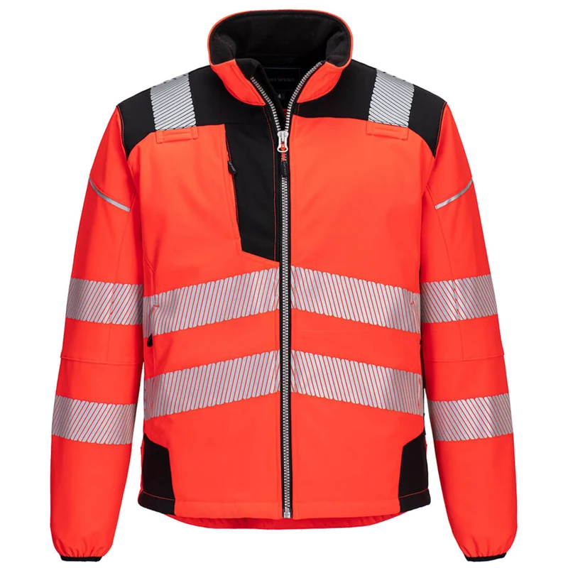 Portwest PW3 Hi-Vis Softshell Jacket T402