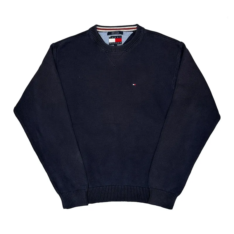 Tommy Hilfiger Jumper - Large Navy Cotton