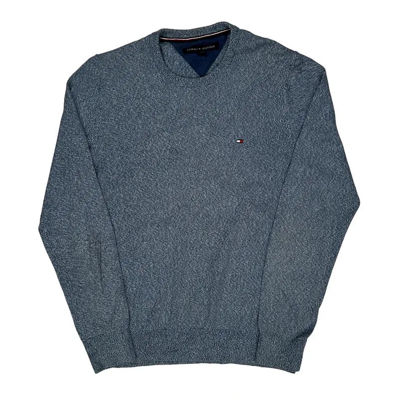 Tommy Hilfiger Jumper - Medium Blue Cotton