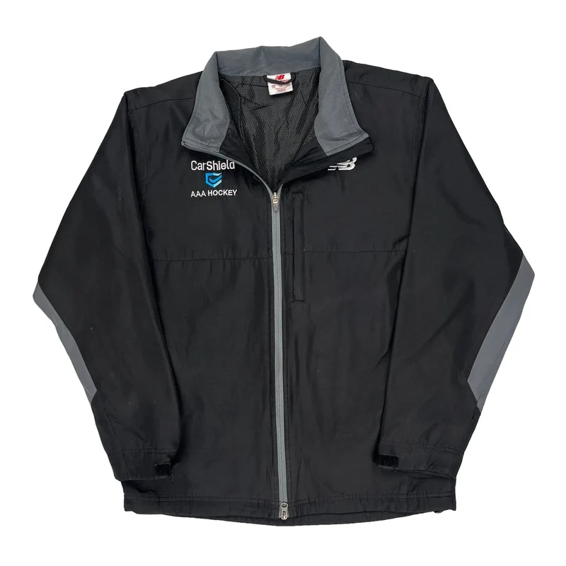 Aaa Hockey New Balance Jacket - Large Black Polyester