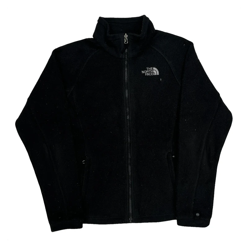The North Face Fleece Jacket - Medium Black Polyester