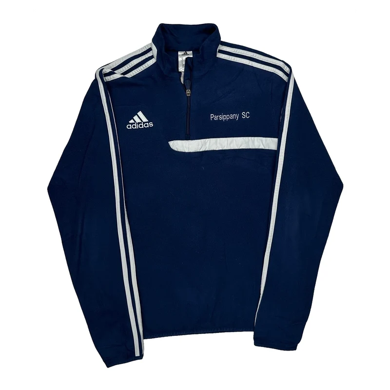 Parsippany Sc Adidas Striped Fleece - Medium Blue Polyester
