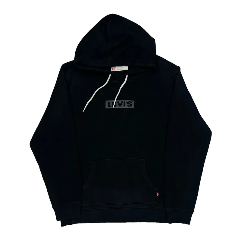 Levis Hoodie - XL Black Cotton
