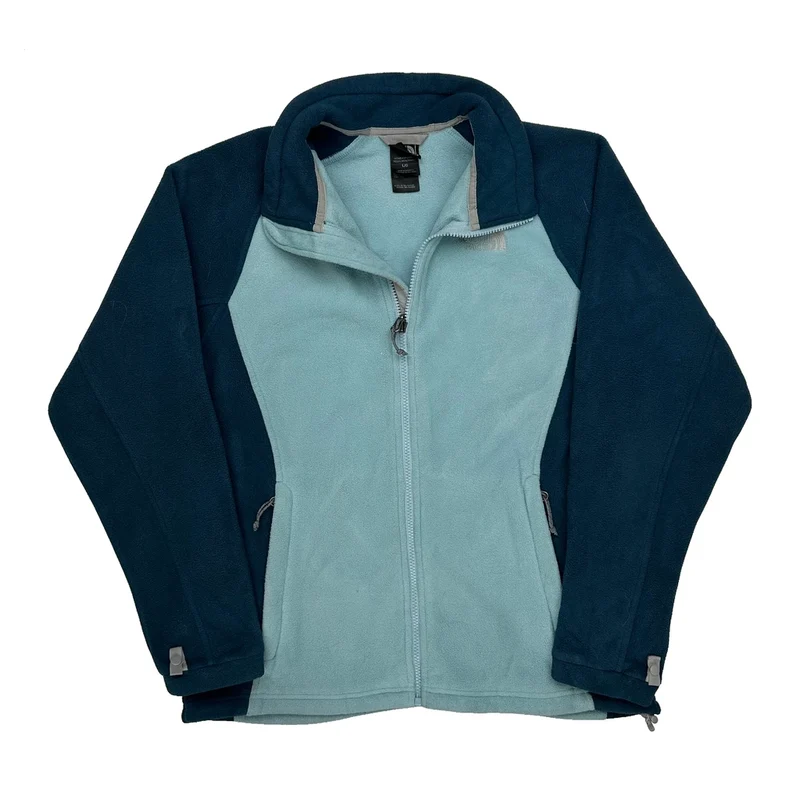 The North Face Fleece Jacket - Large Blue Polyester