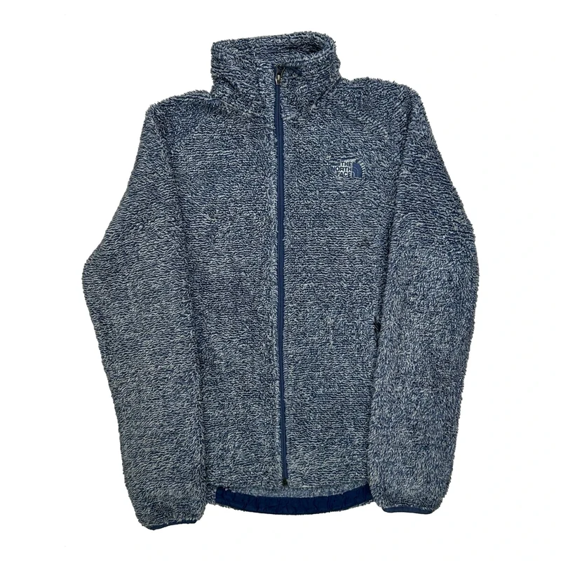 The North Face Fleece Jacket - Small Blue Polyester