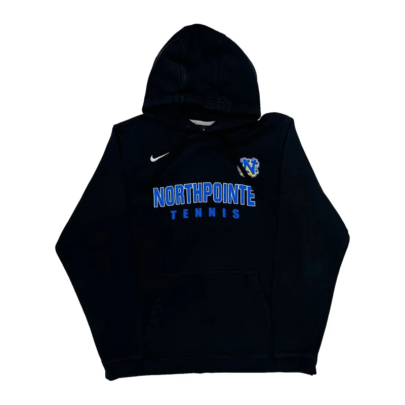 Northpointe Tennis Nike College Hoodie - XL Black Cotton