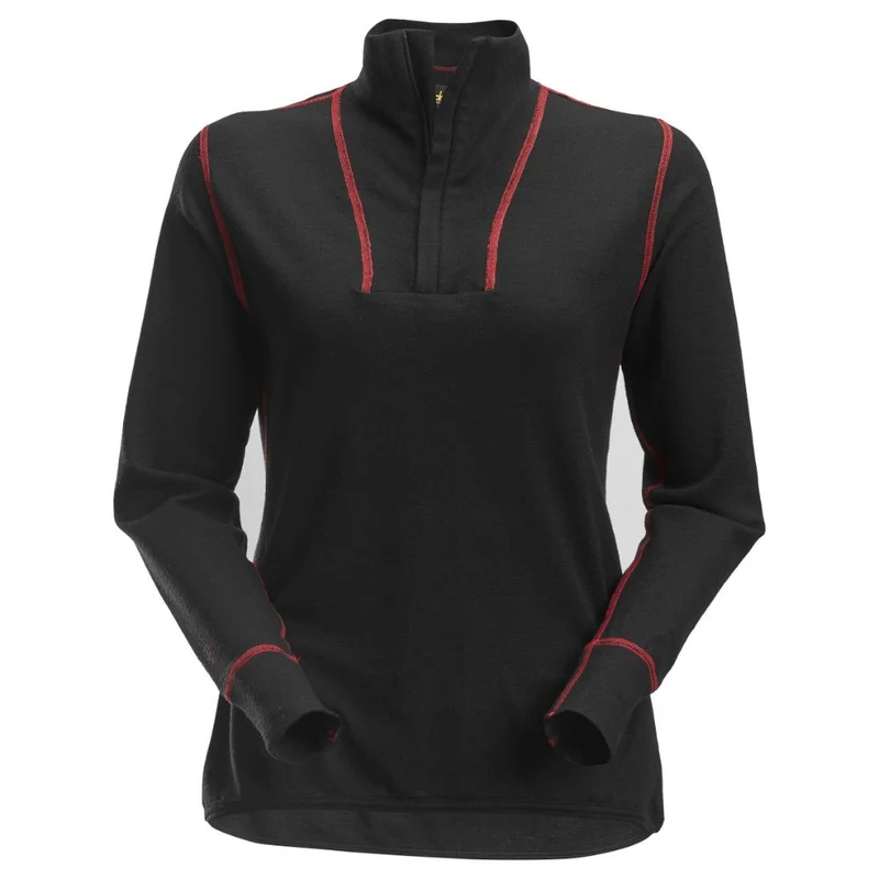 Snickers ProtecWork Dames Wollen Shirt Lange Mouw Rits 9476