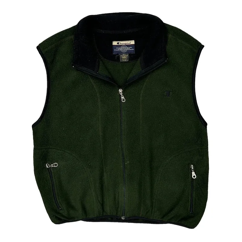 Champion Gilet - Small Green Polyester