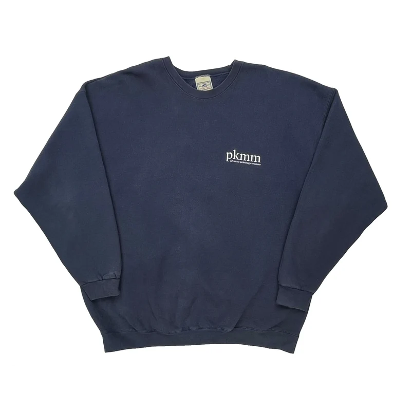 Advanced Technology Solutions Lee Sweatshirt - Large Navy Cotton