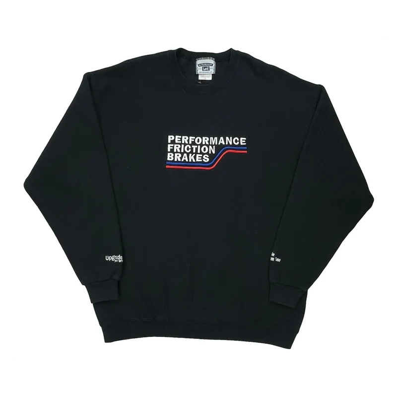 Performance Friction Brakes Lee Sweatshirt - XL Black Cotton